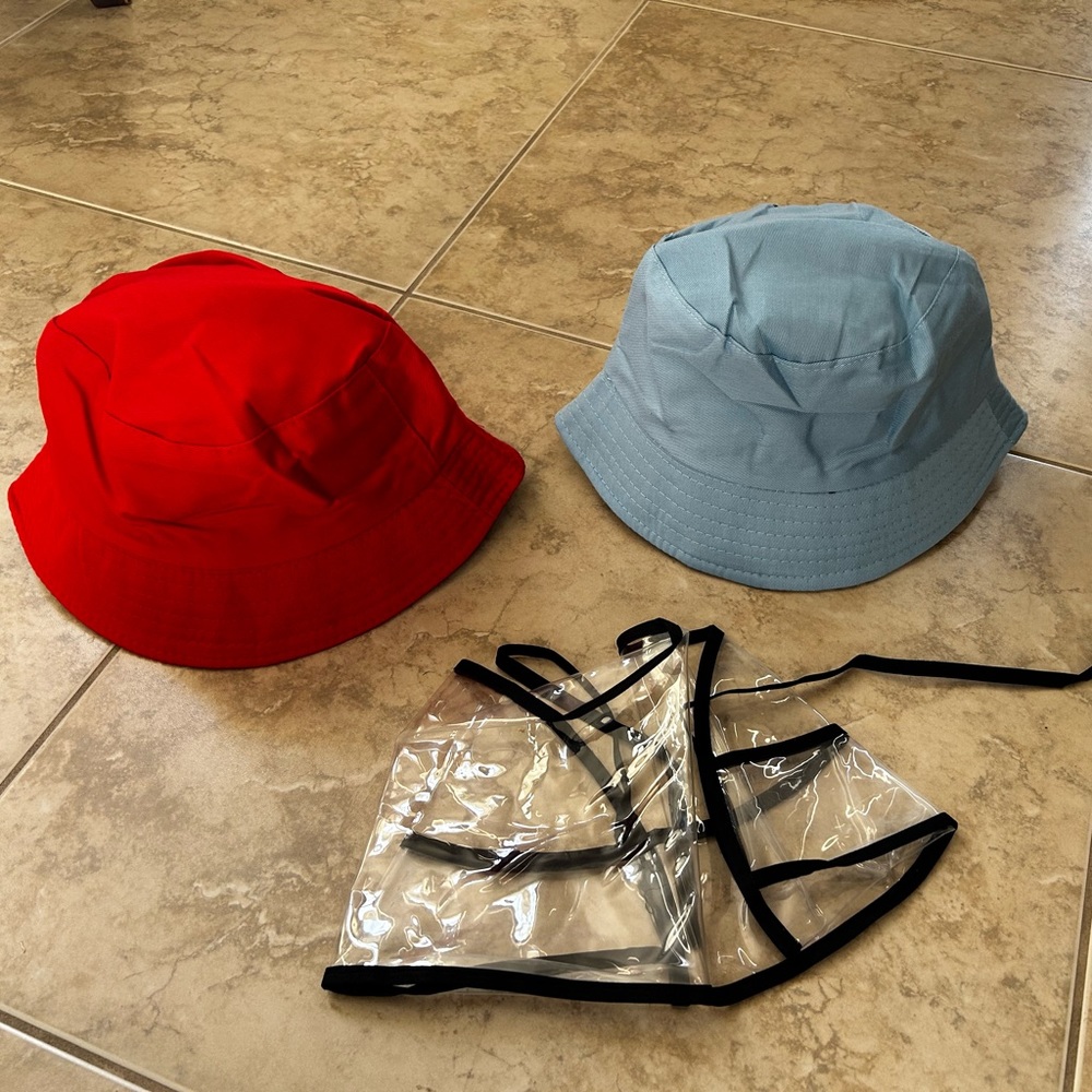 Rain hats NEW
